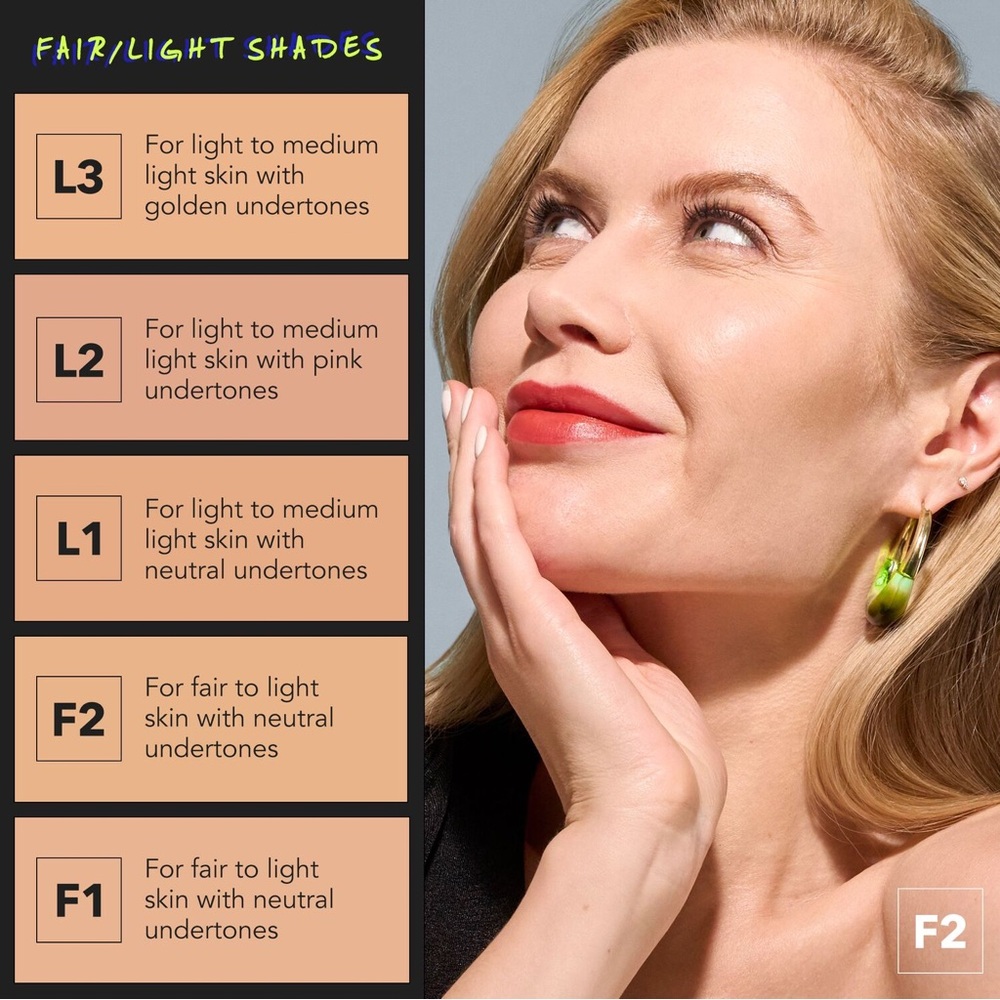 NIB - Cover FX ‘Power Play’ Matte Foundation in “F1” - Picture 5 of 14